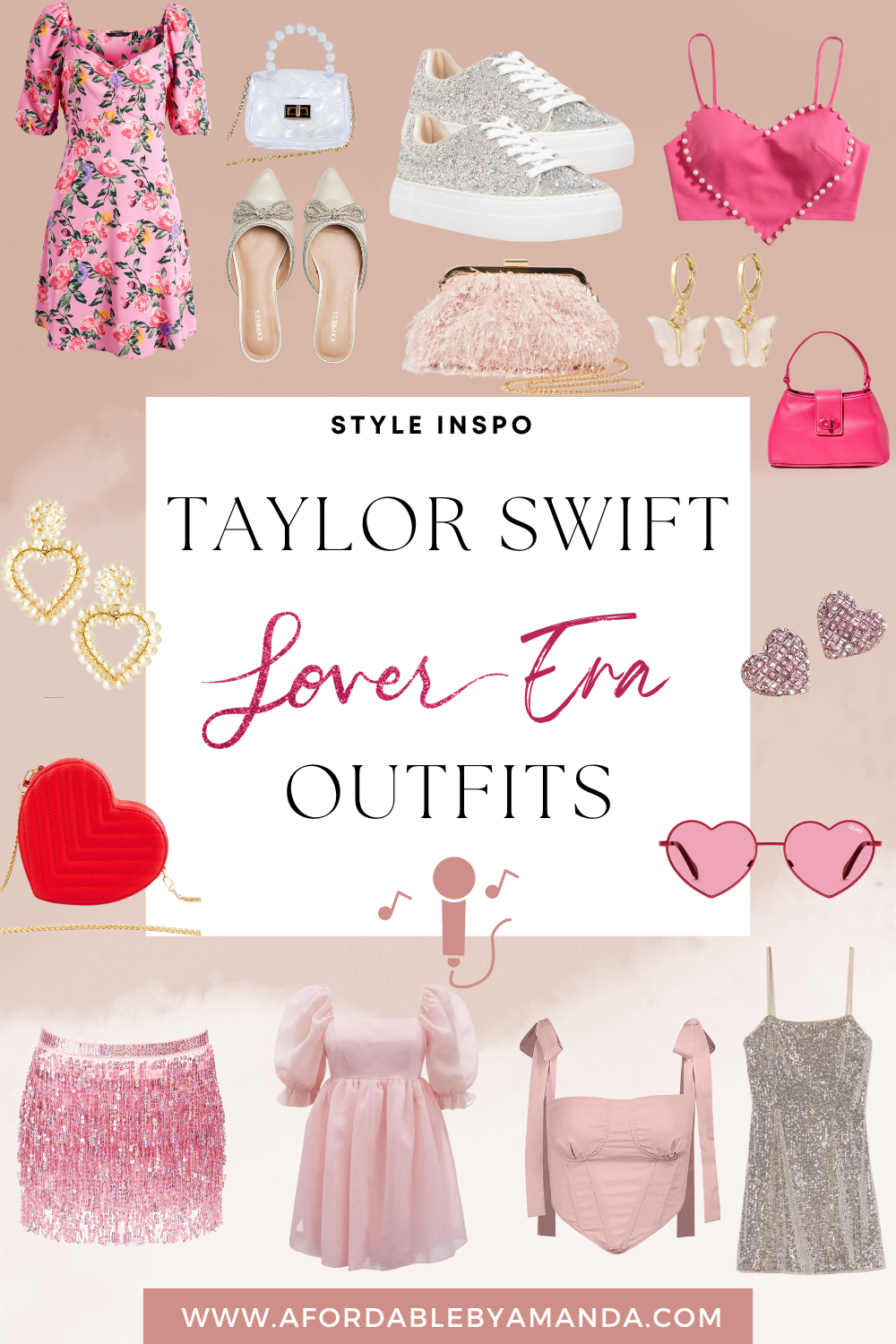 Taylor Swift Lover Inspired Outfits - Image to u