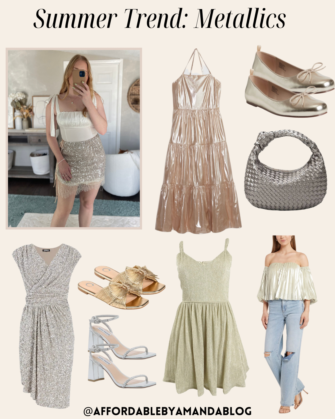 Metallics Are Summer Fashion's Biggest Sleeper Hit. Here's How To Make It  Work For Your Everyday