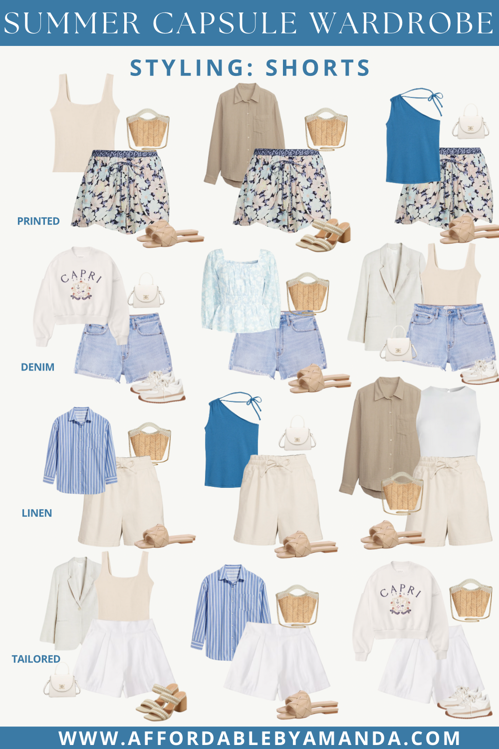 How to Build your Summer Capsule Wardrobe in 2023 - Sunday Mimosas