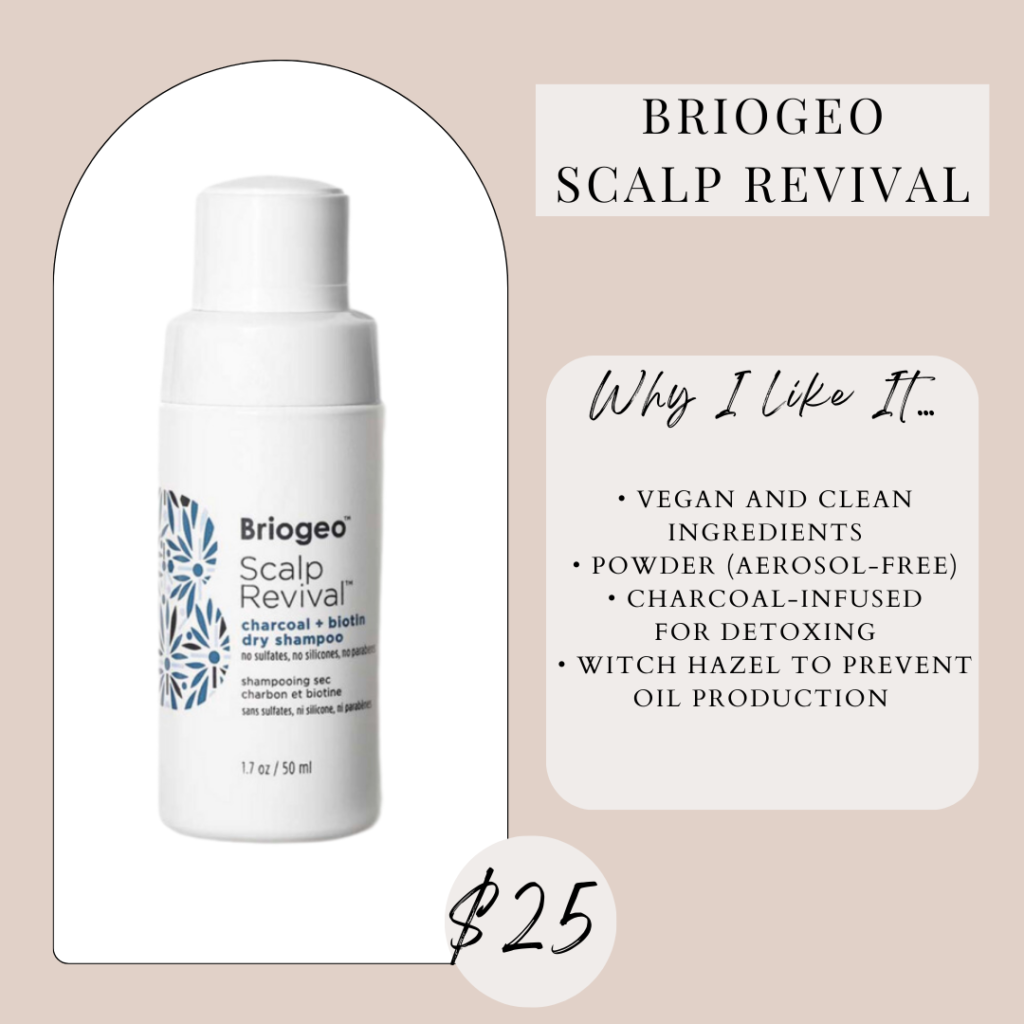 Scalp Revival Charcoal + Biotin Dry Shampoo 