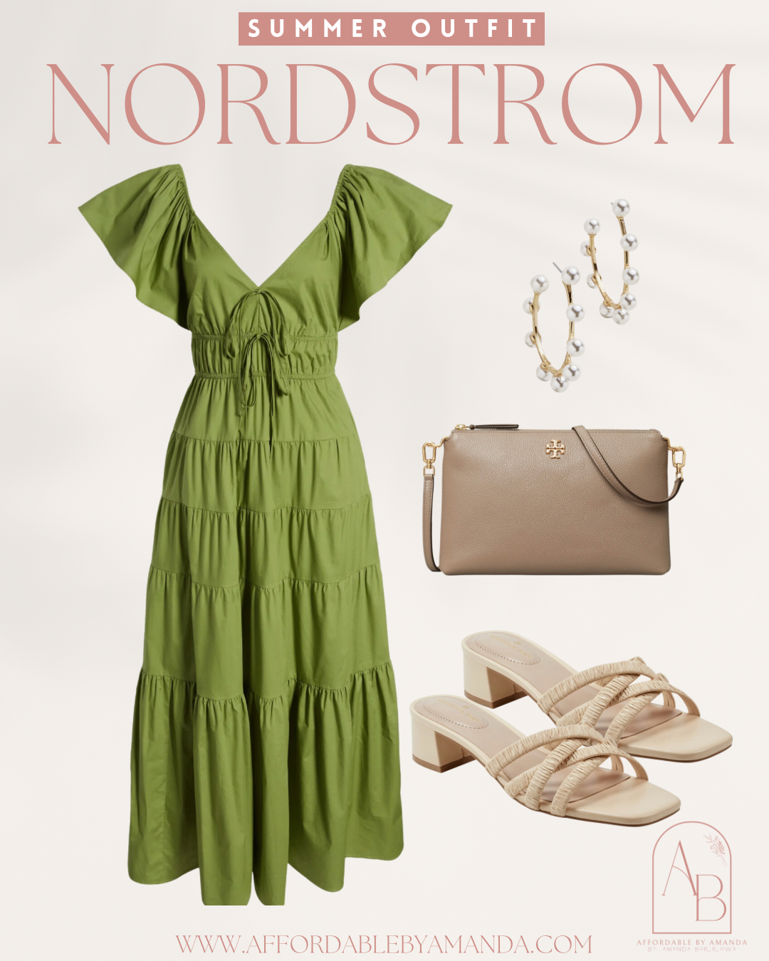 Nordstrom Summer Outfit Idea | Nordstrom Summer Fashion Under $100 | Affordable by Amanda