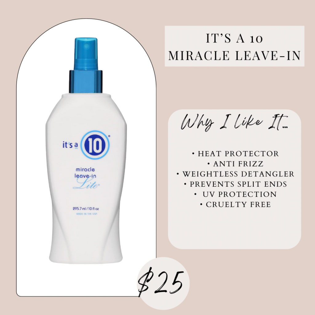 Its A 10 Miracle Leave-In Lite Unisex Hairspray 