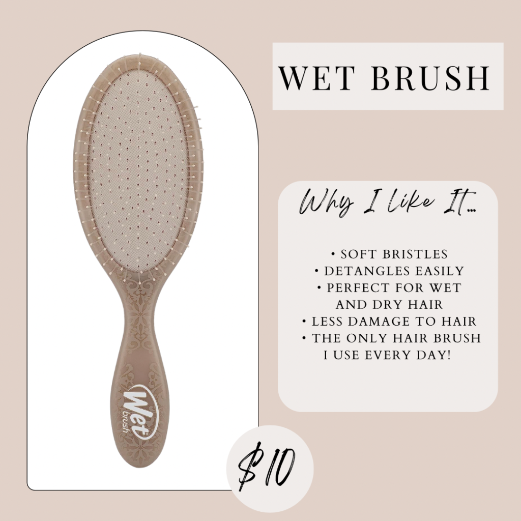 Wet Brush Original Detangler Hair Brush for Less Pain, Effort and Breakage