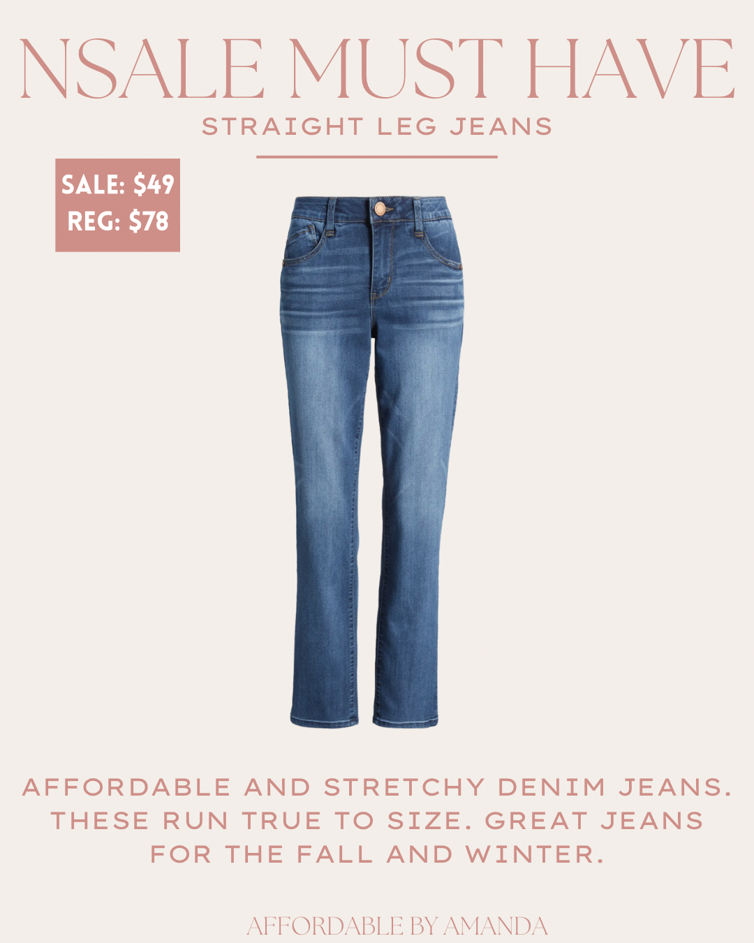 'Wit & Wisdom Ab' Solution Straight Leg Jeans