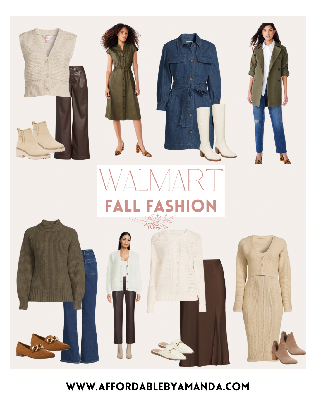 Walmart Fall Try On Clothing Haul 2023 - Affordable by Amanda