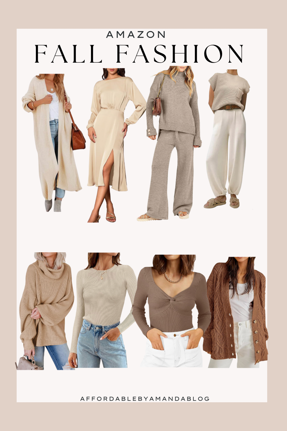 Women's Fall Fashion on Amazon - Amazon Fall Outfit Ideas 2023 - Best Amazon Fashion Finds for Fall 2023 - Affordable by Amanda