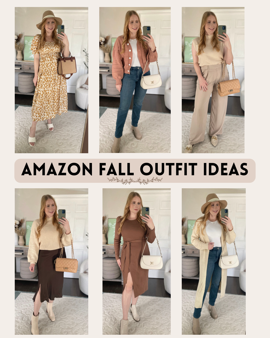 Fall Outfit Ideas - Affordable by Amanda