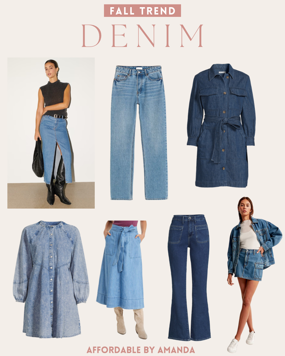 denim over denim  Fashion, Fall fashion trends women, Fall