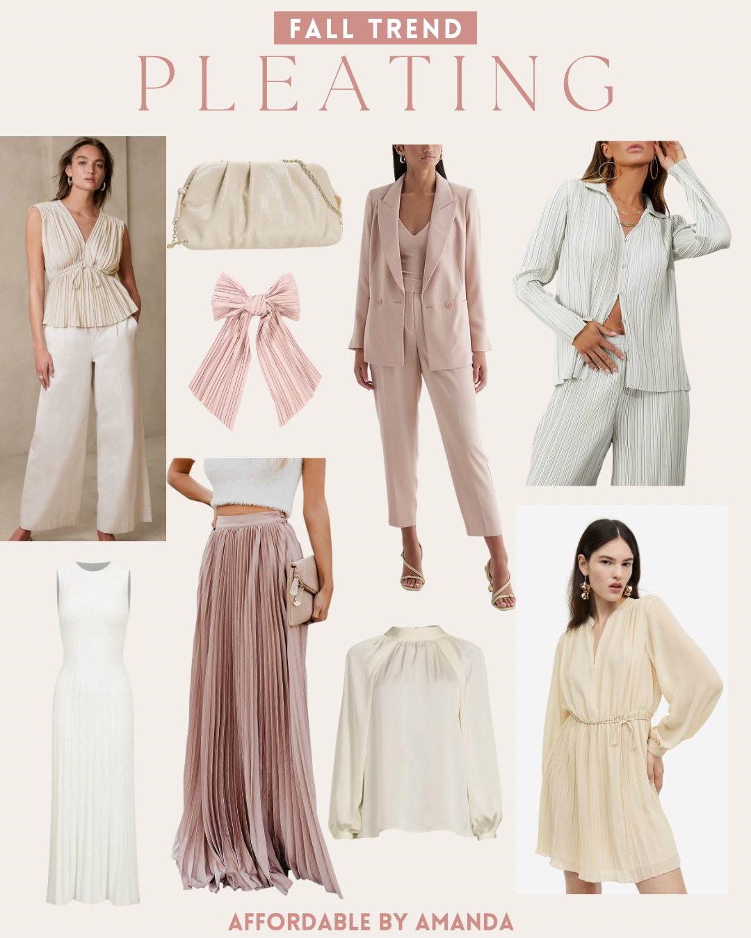 Pleating Fall Trend 