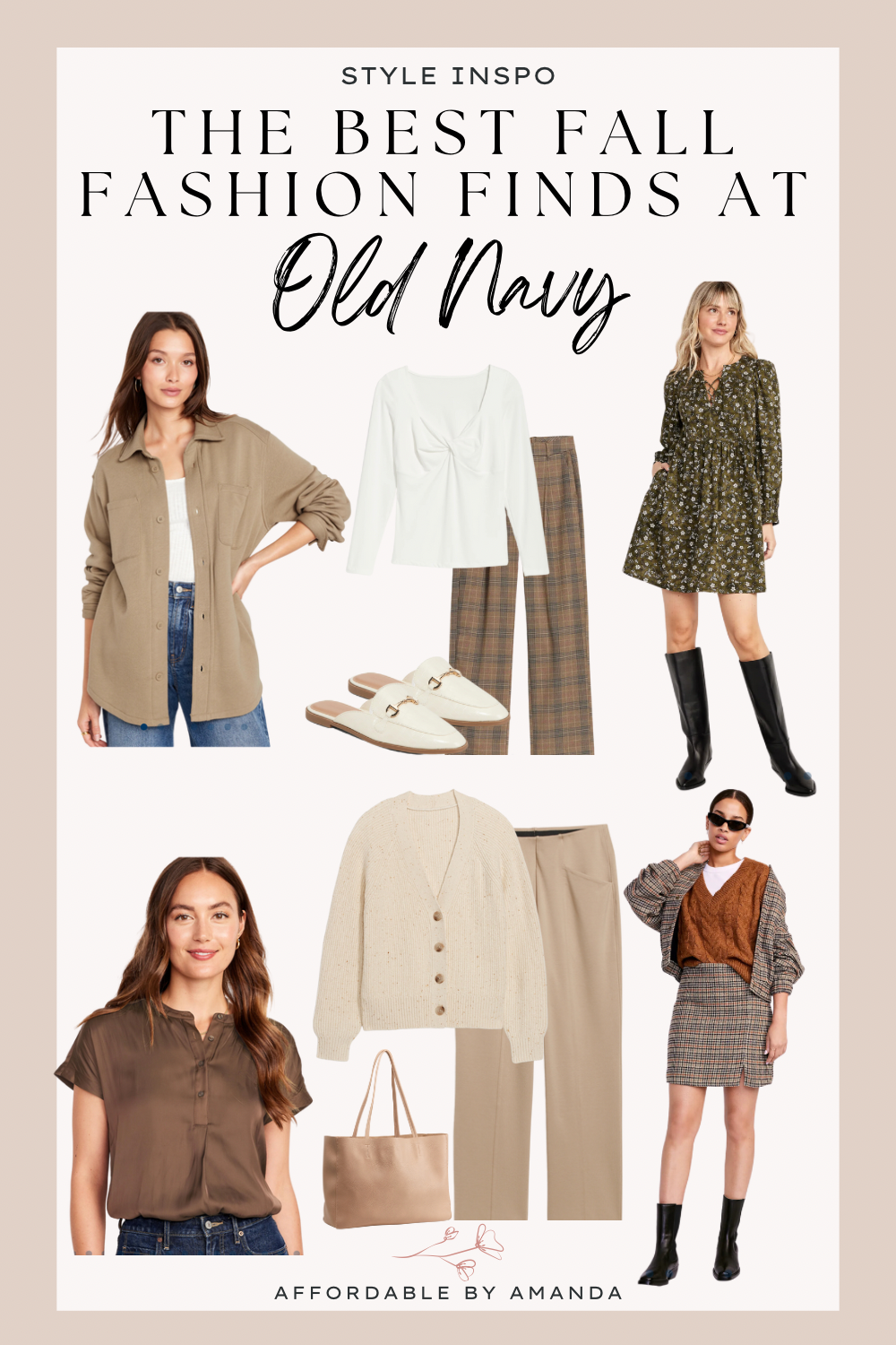 Best Fall Fashion Finds at Old Navy - Affordable by Amanda