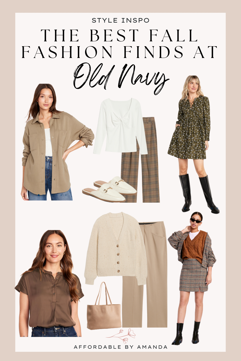 Best Fall Fashion Finds at Old Navy Affordable by Amanda