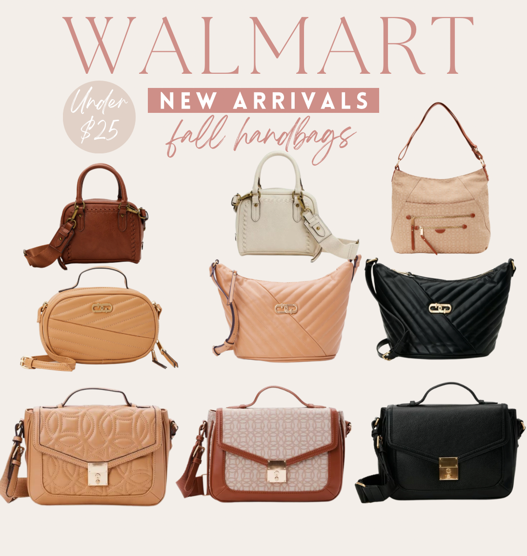 Walmart Fall Handbags 