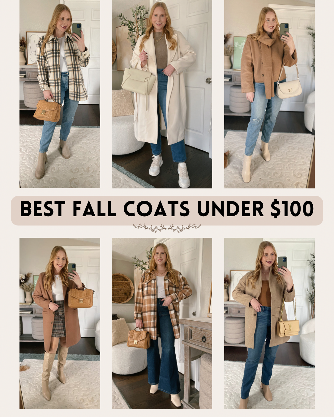 Best Fall Coats Under $100 - Affordable by Amanda