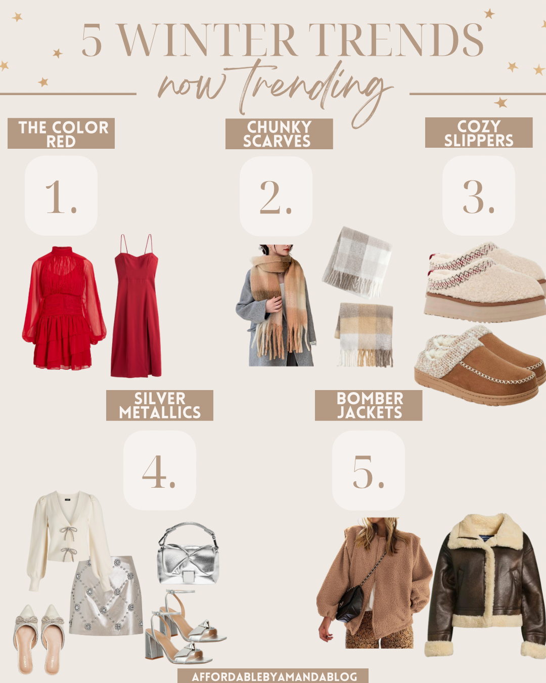 5 Winter Fashion Trends To Wear Now - Affordable by Amanda