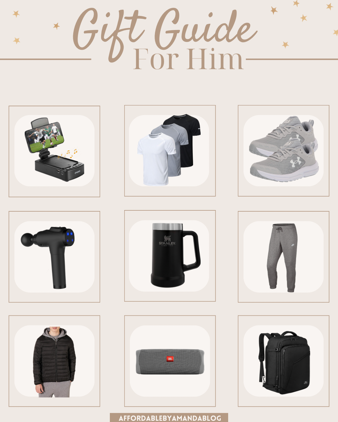 Holiday Gifts for Men. Amazon Gifts for Dad. Amazon Gift Ideas for Boyfriend. Gifts for Husbands. Gifts for Men Under $100