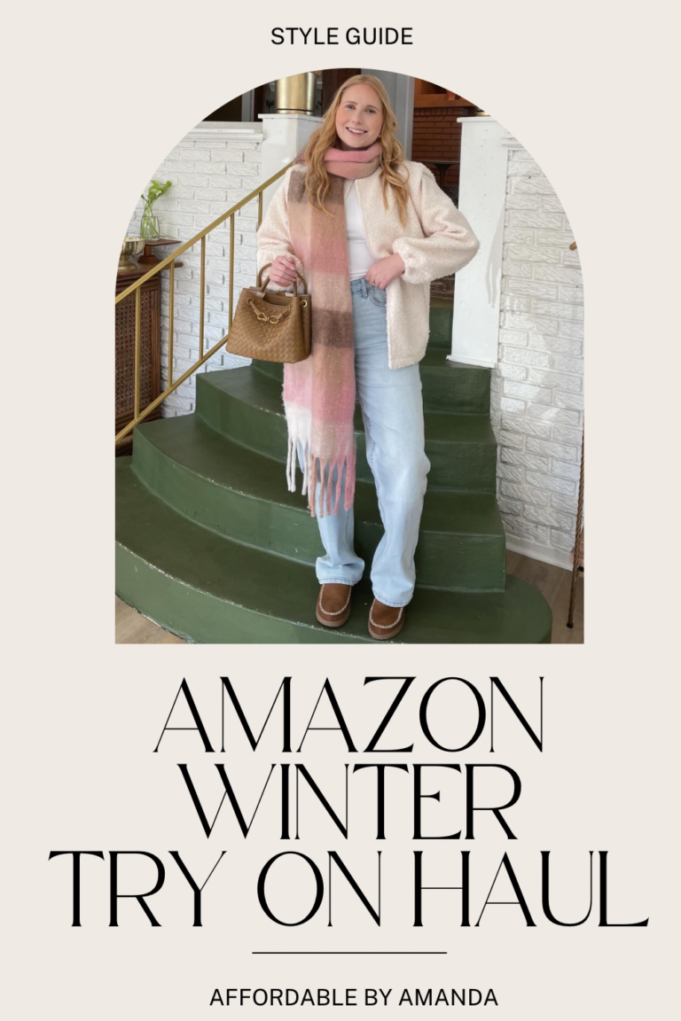 Amazon Winter Try On Haul - Affordable by Amanda