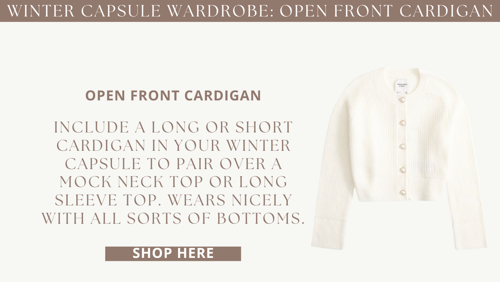 Open front cardigan outfit ideas