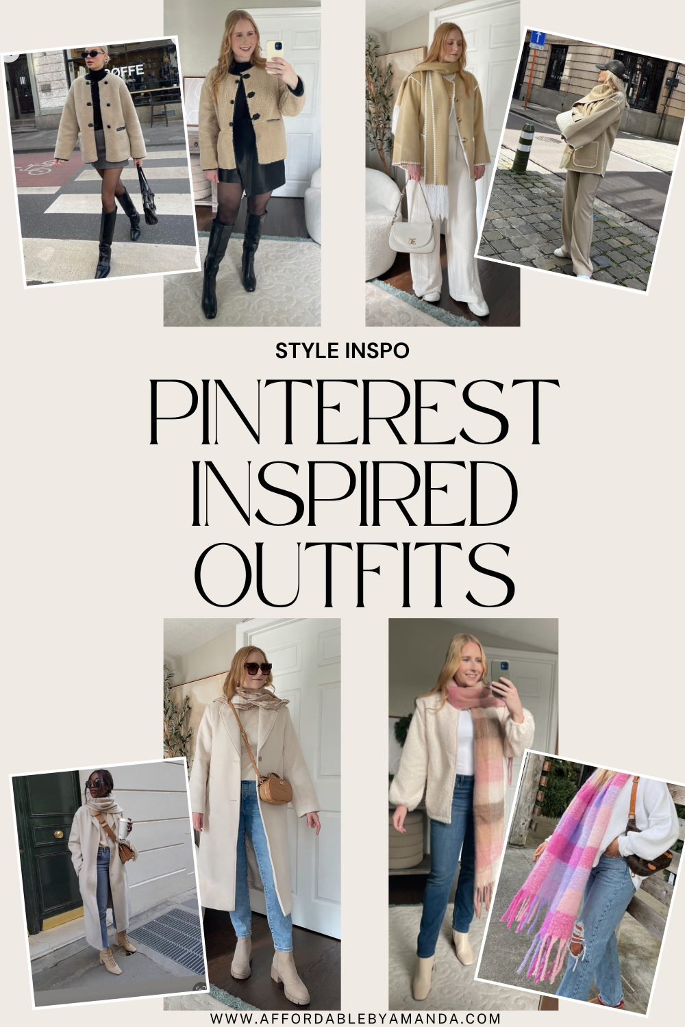 Pinterest inspired outfits for ladies | pinterest outfit ideas aesthetic | Recreating Pinterest Outfits for Winter 2024