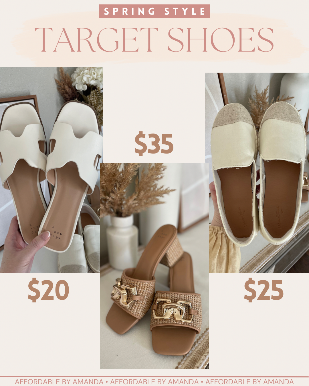 Target Spring Shoes, Spring Shoes on Trend for 2024 - Affordable by Amanda