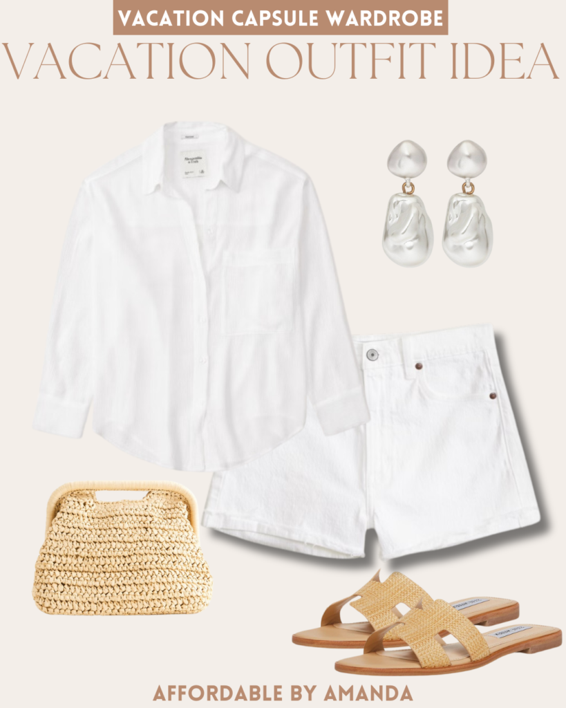 Carry-On Only Vacation Capsule Wardrobe - Affordable by Amanda