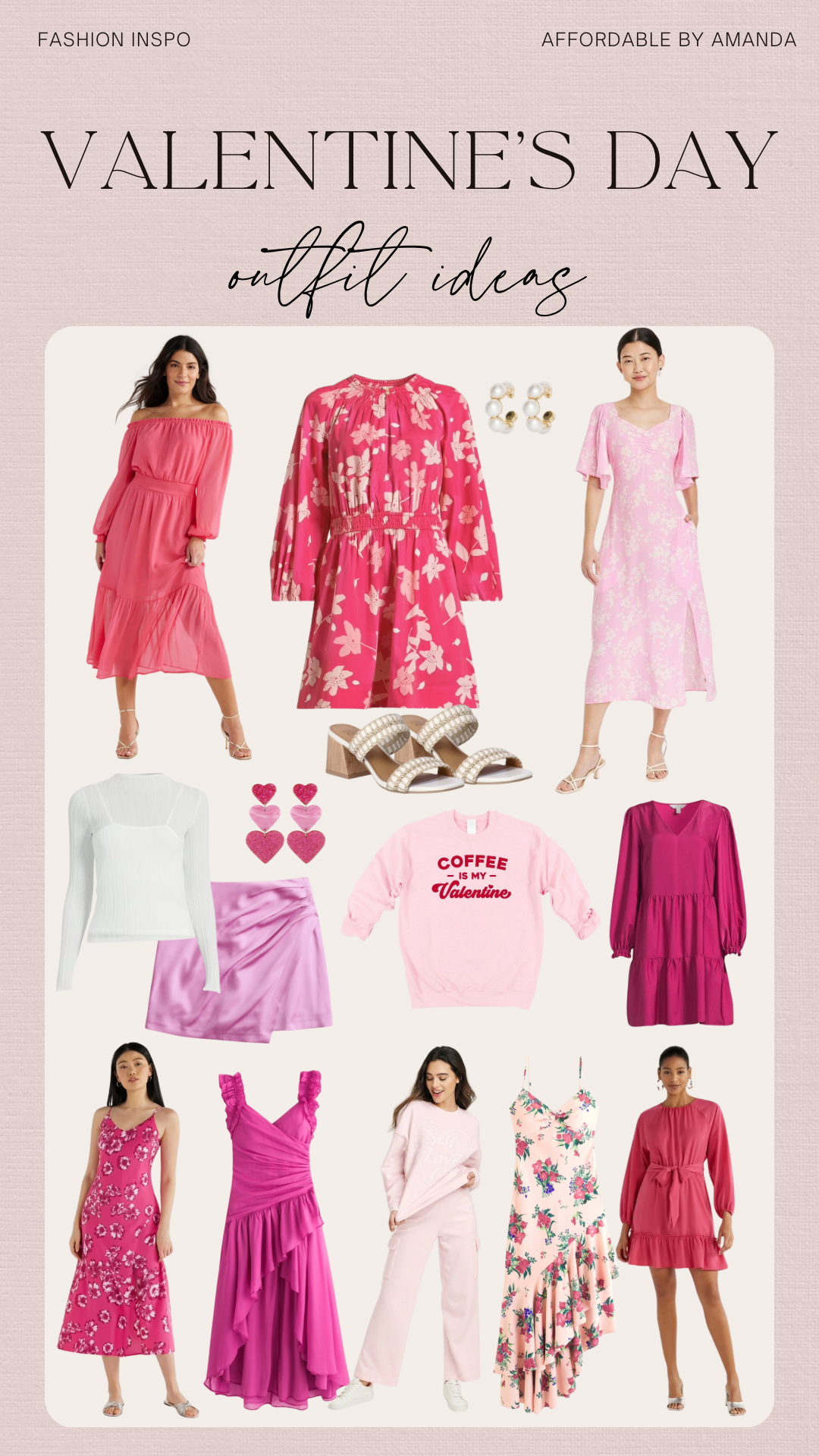 Valentine's Day Outfit Ideas 2024 - Affordable by Amanda