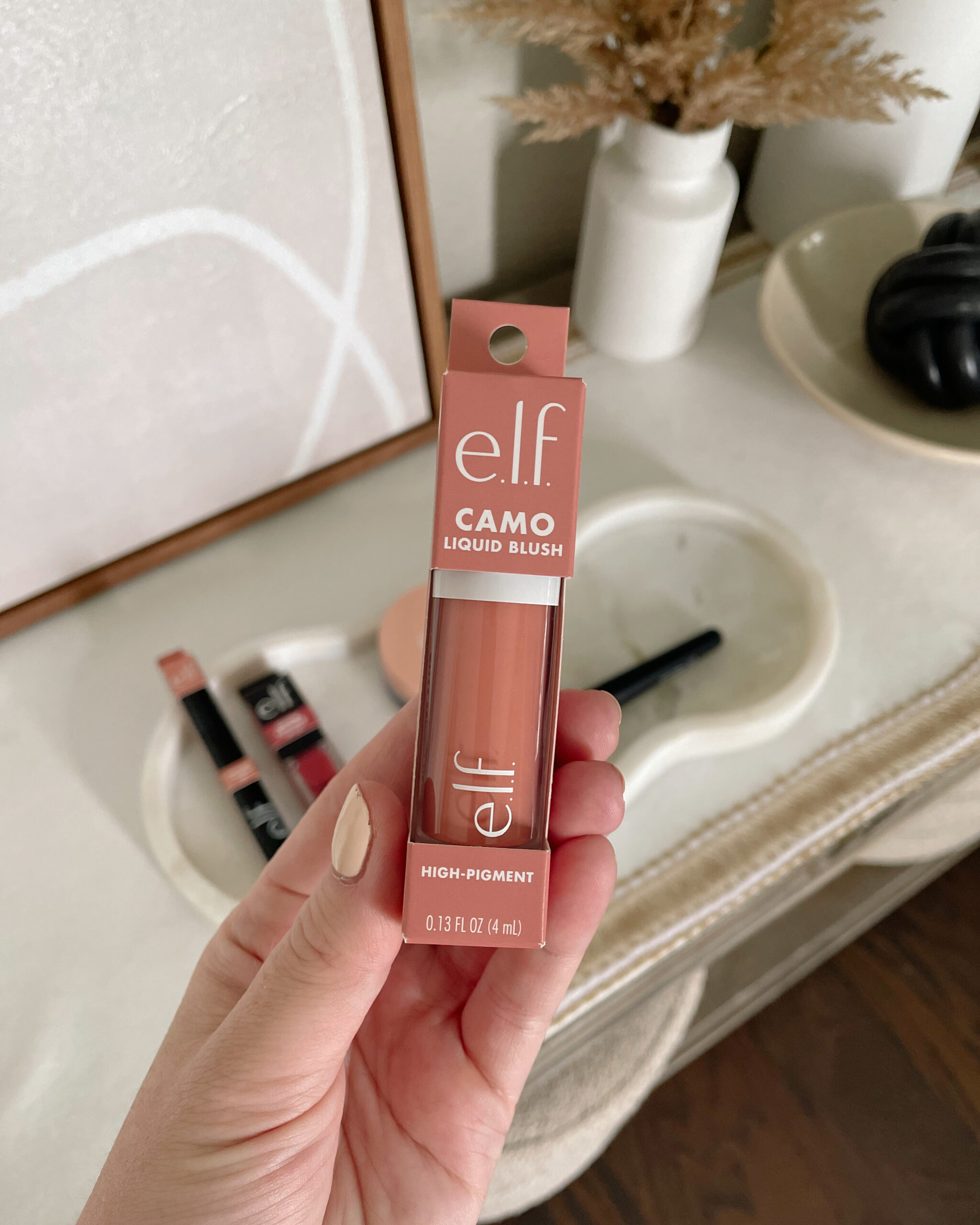 e.l.f. cosmetics Camo Liquid Blush Review - Affordable by Amanda