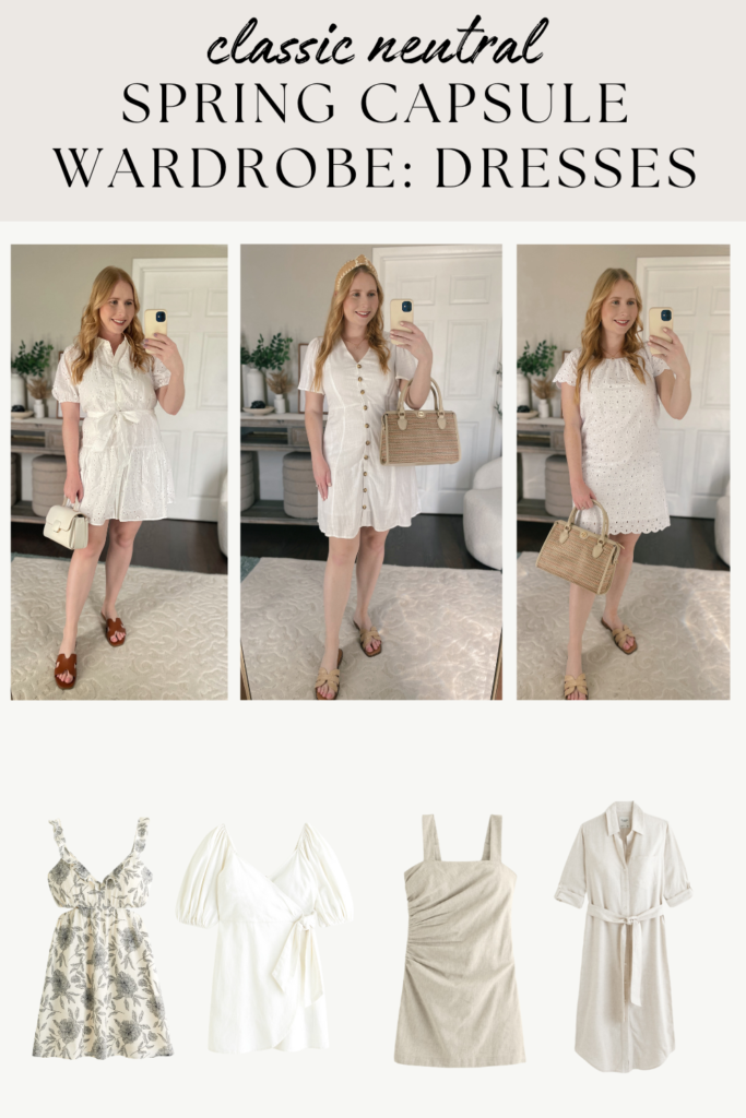 Classic Neutral Spring Capsule Wardrobe 2024 - Affordable by Amanda