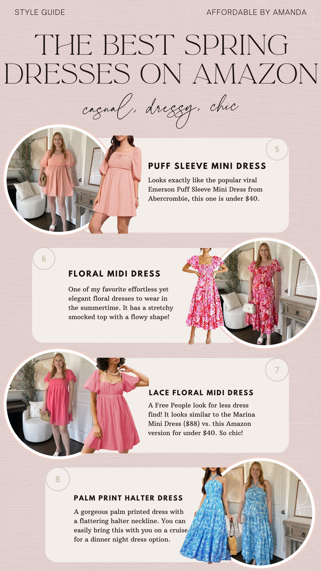 The Best Spring Dresses on Amazon 2024