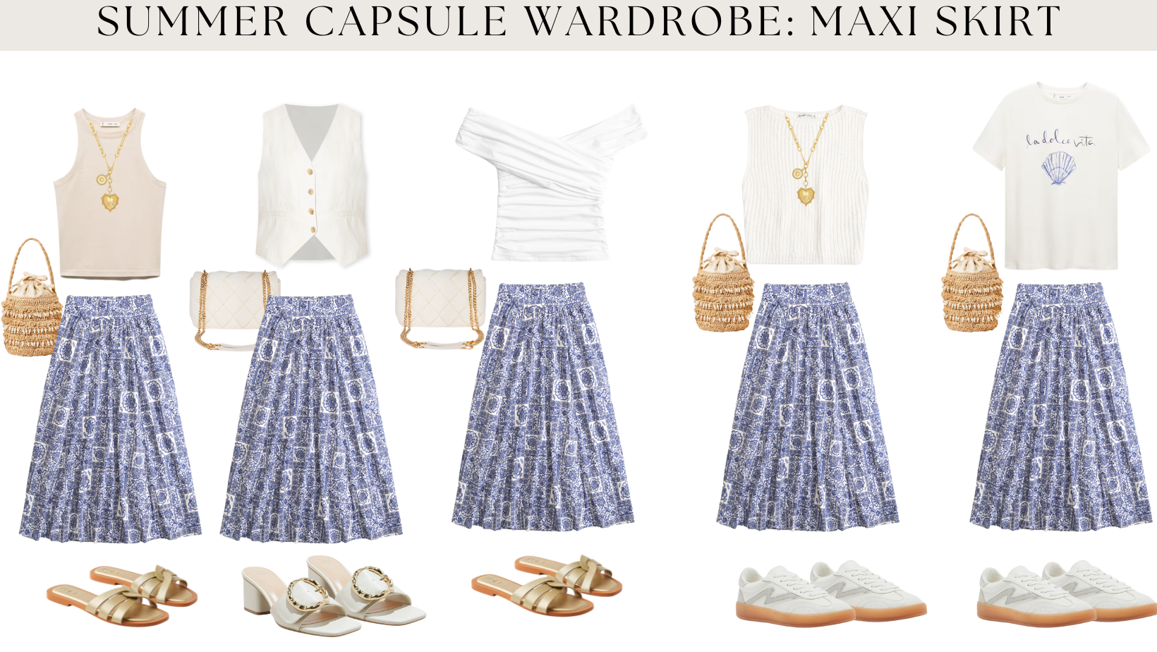 How to Build a Summer Capsule Wardrobe in 2024 | Summer Capsule Wardrobe for Women 2024 | Capsule Wardrobe Ideas 2024