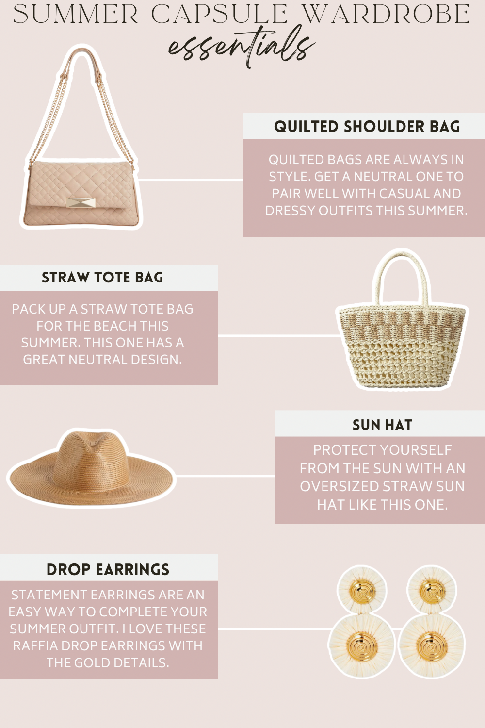 Summer Capsule Wardrobe Essentials 2024 | What are the fashion essentials for summer | How to build the perfect summer wardrobe