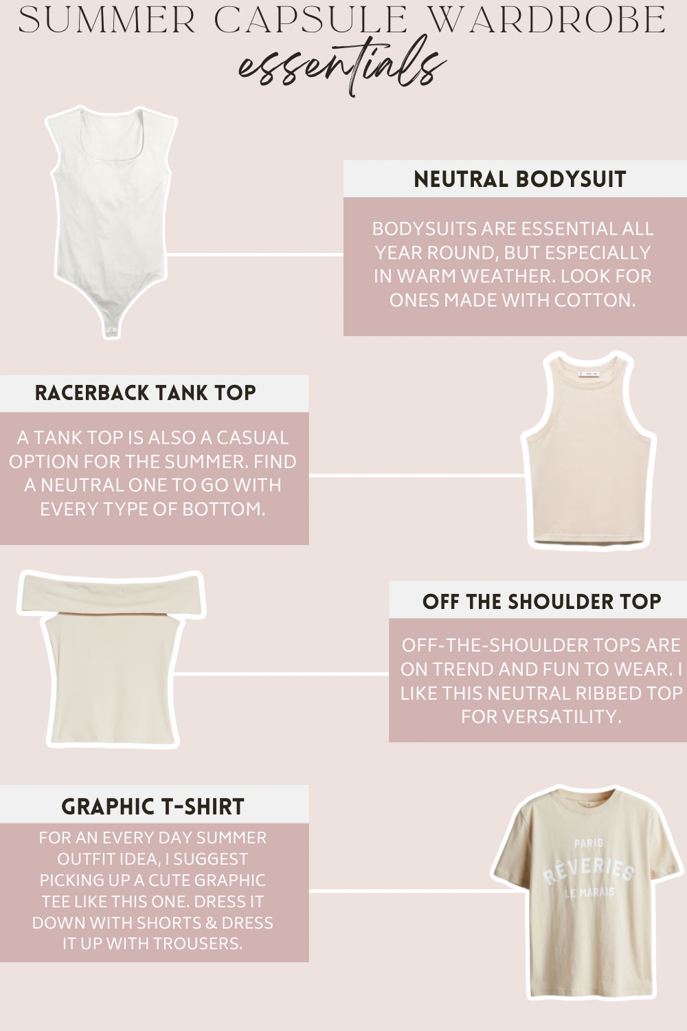 Summer Capsule Wardrobe Essentials 2024 | What are the fashion essentials for summer | How to build the perfect summer wardrobe