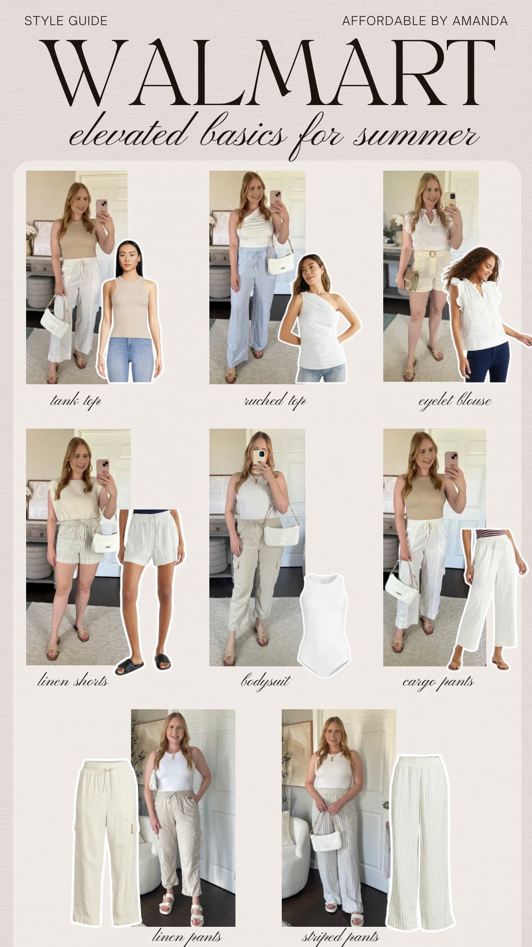 The Summer It List | Summer Outfits for Women | Walmart Elevated Basics for Summer 2024