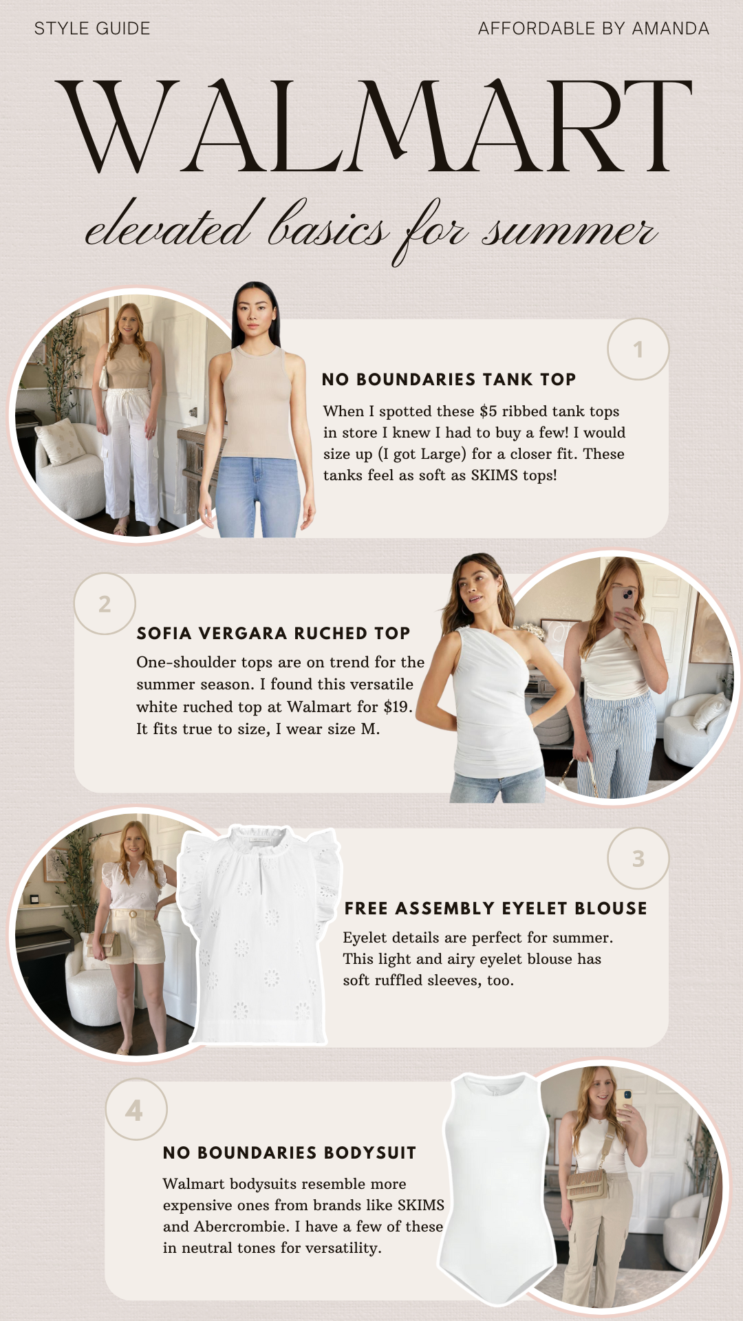 The Summer It List | Summer Outfits for Women | Walmart Elevated Basics for Summer 2024