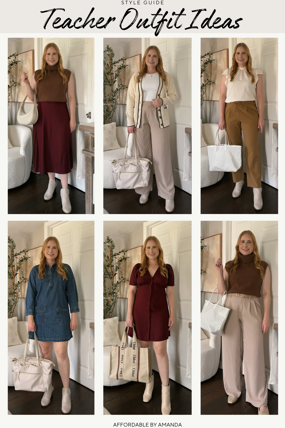 Perfect Teacher Outfits: Comfortable, Chic, and Affordable | Teacher Outfit Ideas 2024 | What outfits are appropriate for teachers?