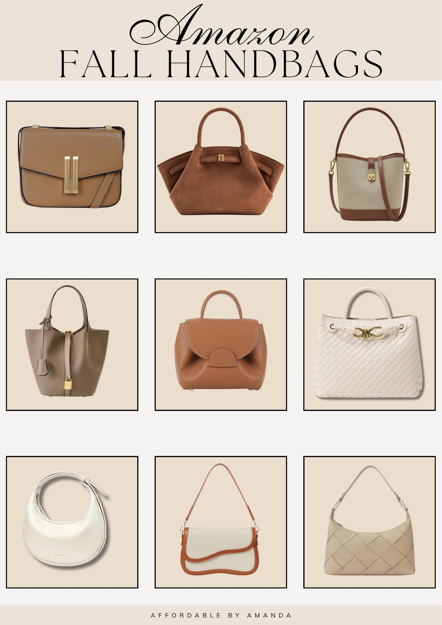 amazon fall handbags 2024