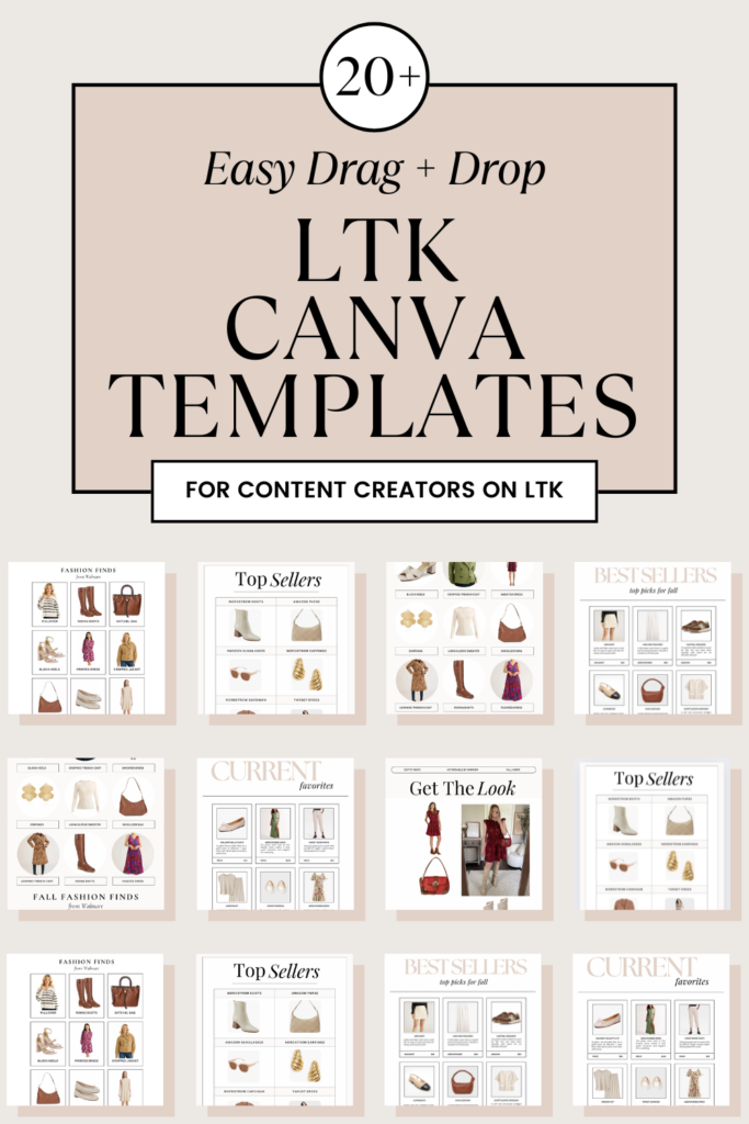 LTK Canva Templates for LTK Creators