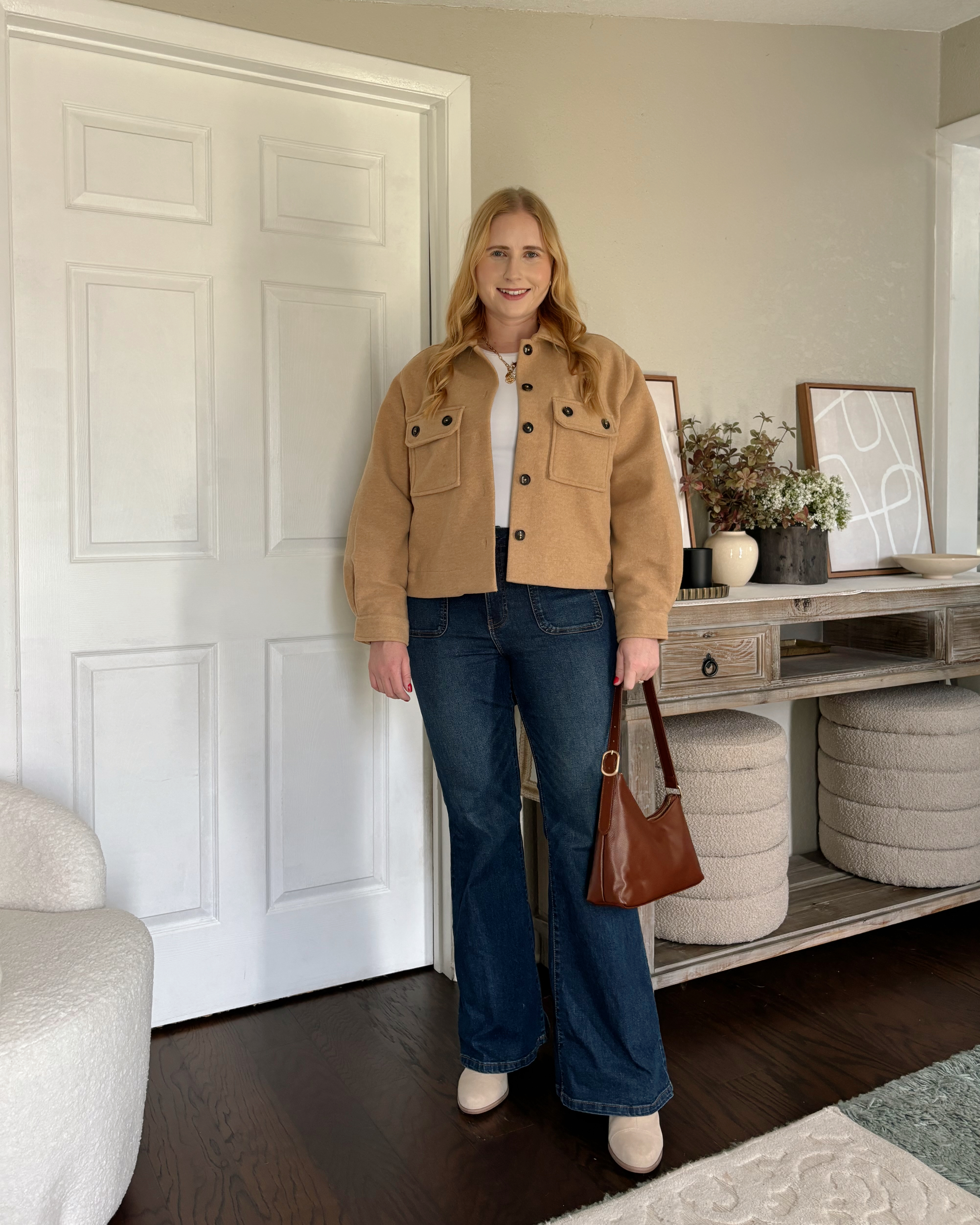 Free Assembly Women's Cropped Utility Jacket | Affordable by Amanda shares Fall 2024 Wardrobe Essentials