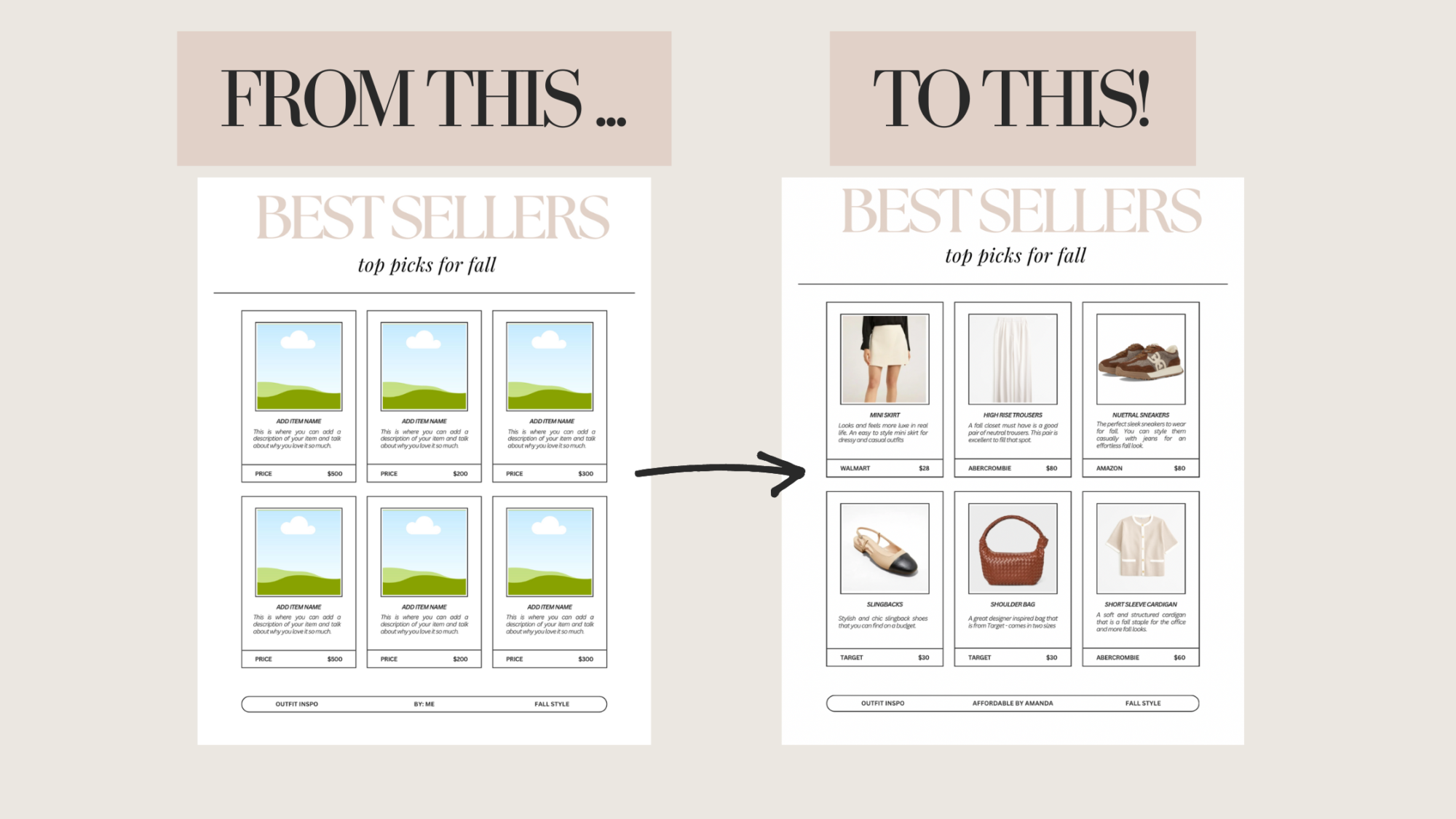 LTK Canva Templates for LTK Creators