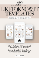 LTK Canva Templates for LTK Creators