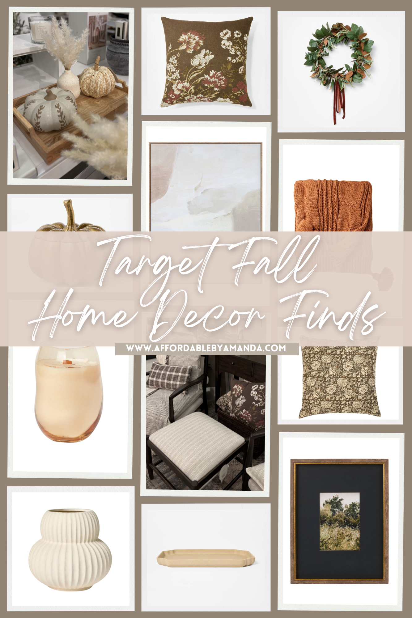 Target Fall Decor Finds 2024 Under $50 | The Best Fall Decor at Target 2024