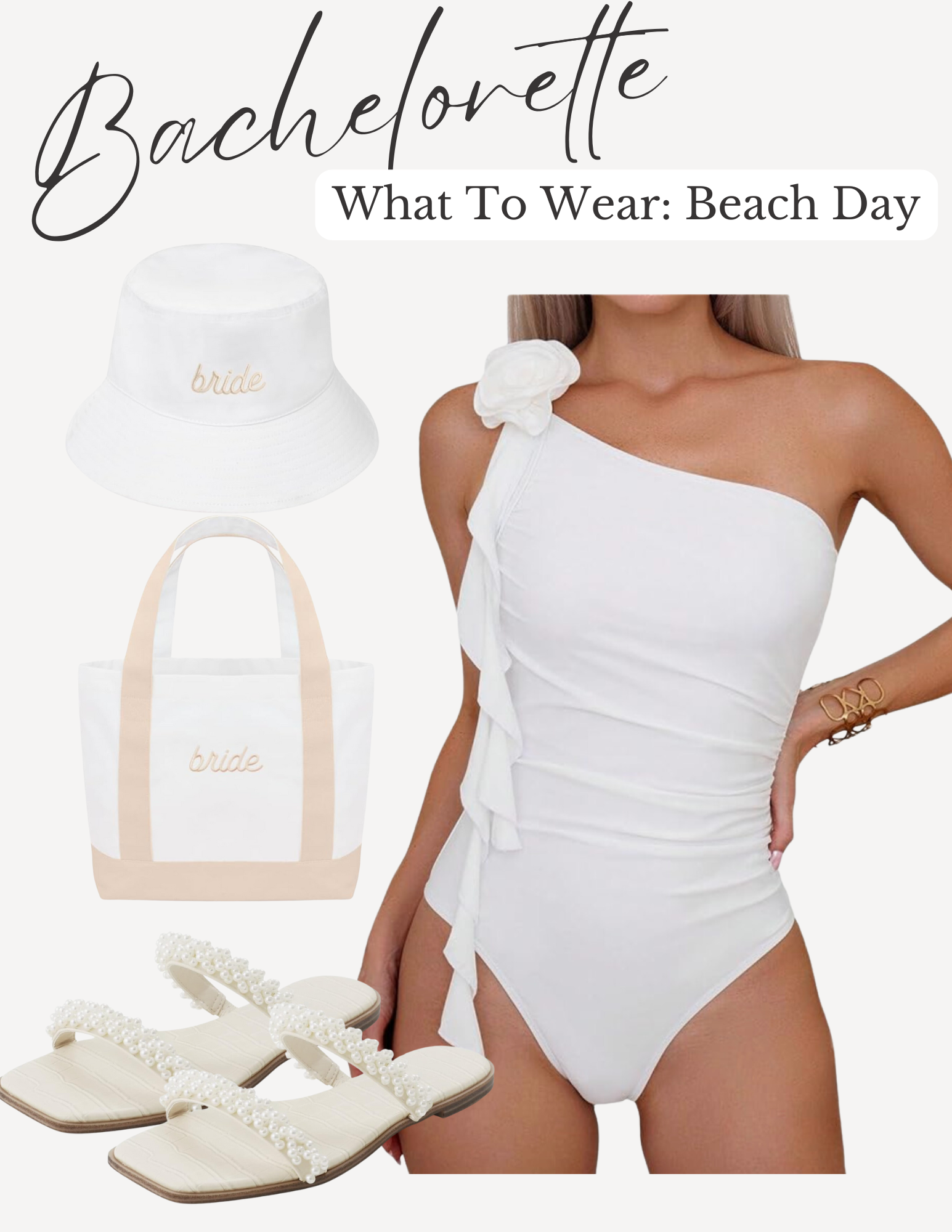 What should a bride wear to her bachelorette party? Bride to be outfits from Amazon