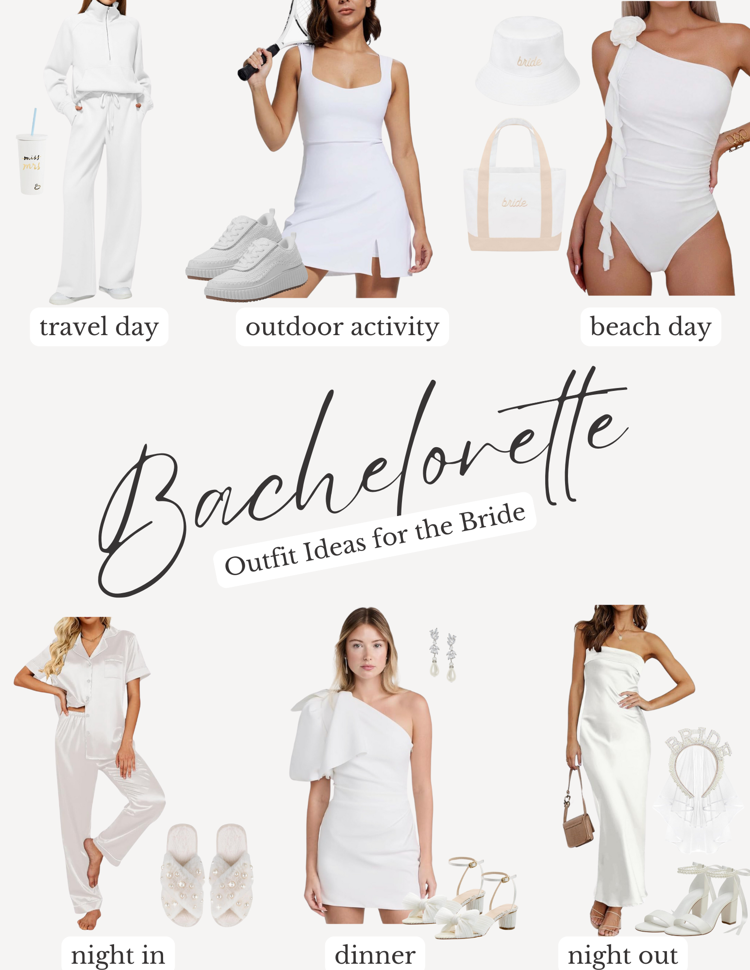 Bride To Be Outfits From Amazon: Bridal Shower, Bachelorette, and Rehearsal Outfit Ideas