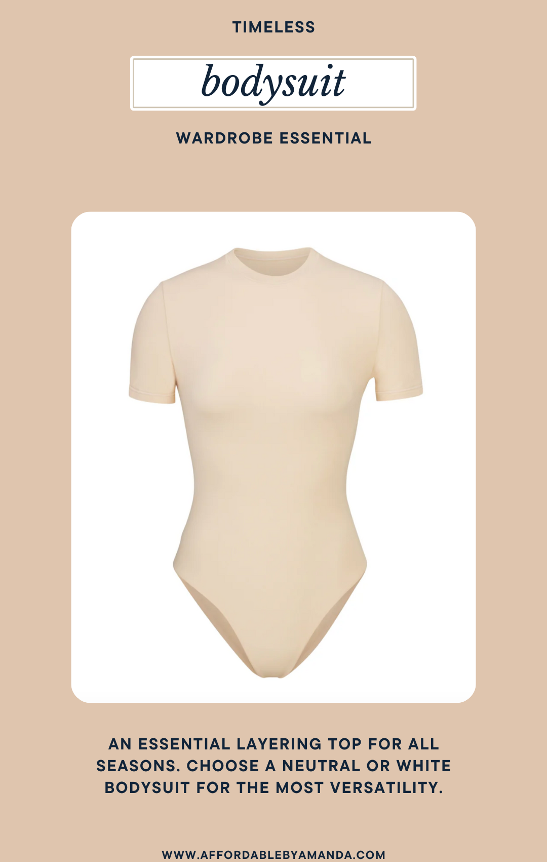 Quince Second Skin T-Shirt Bodysuit