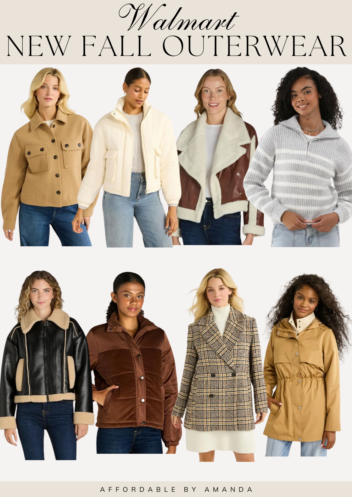 New fall arrivals from Walmart 🍁 Walmart fall outerwear 