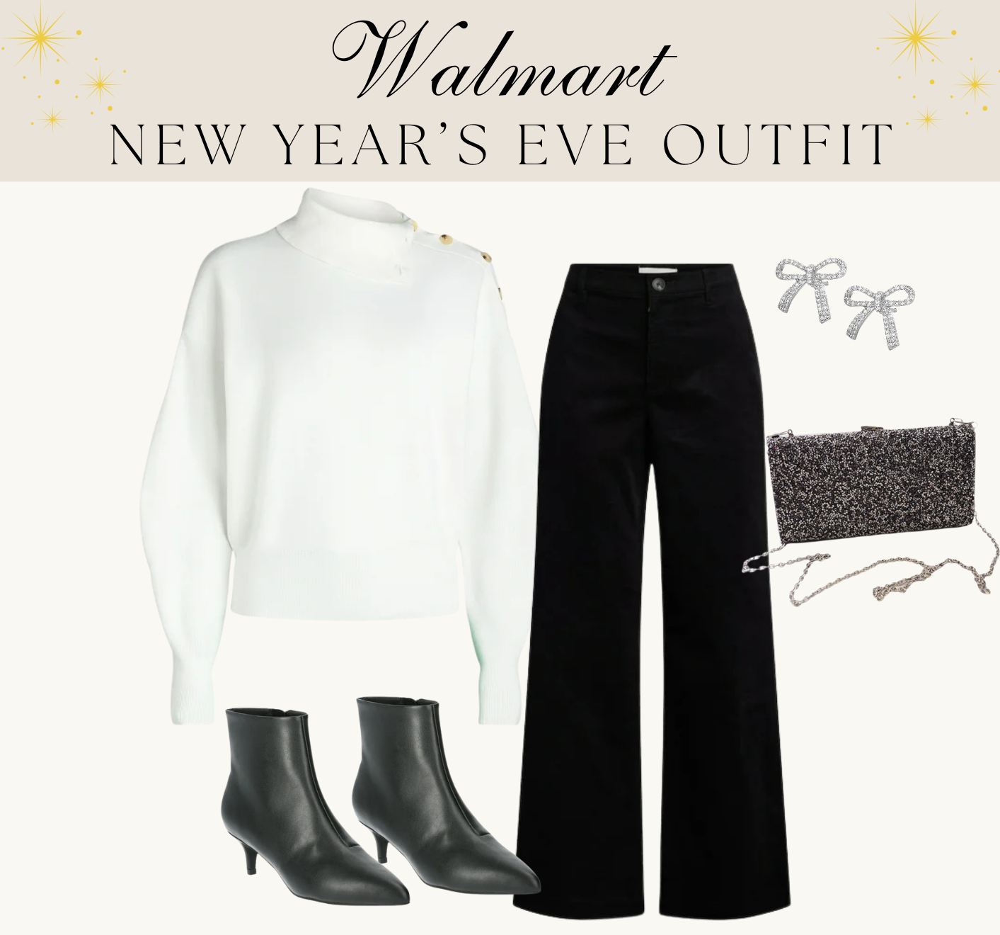 Walmart New Years Eve Outfit Idea