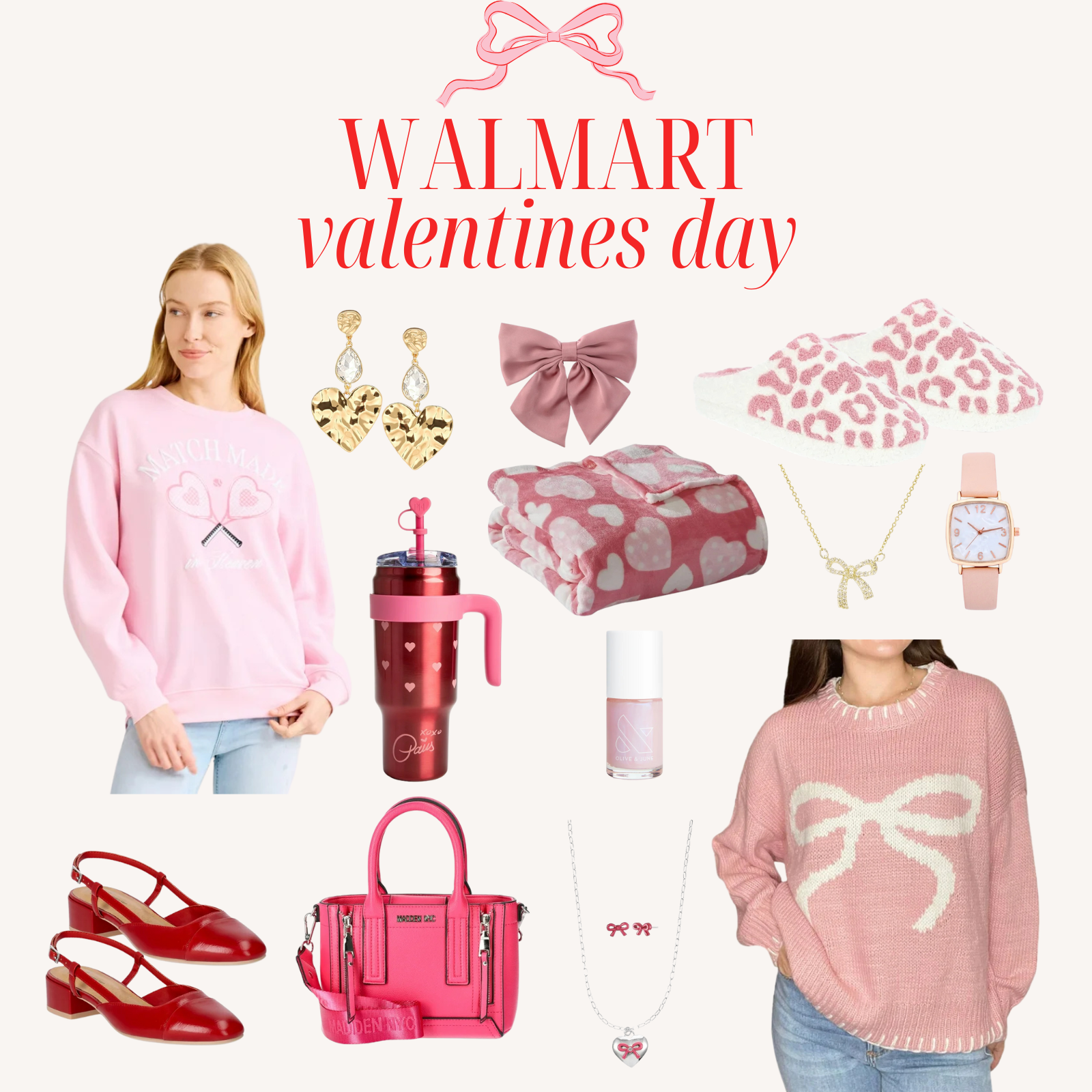 walmart valentines day fashion finds 💘 Walmart Valentine's Day Outfit Ideas