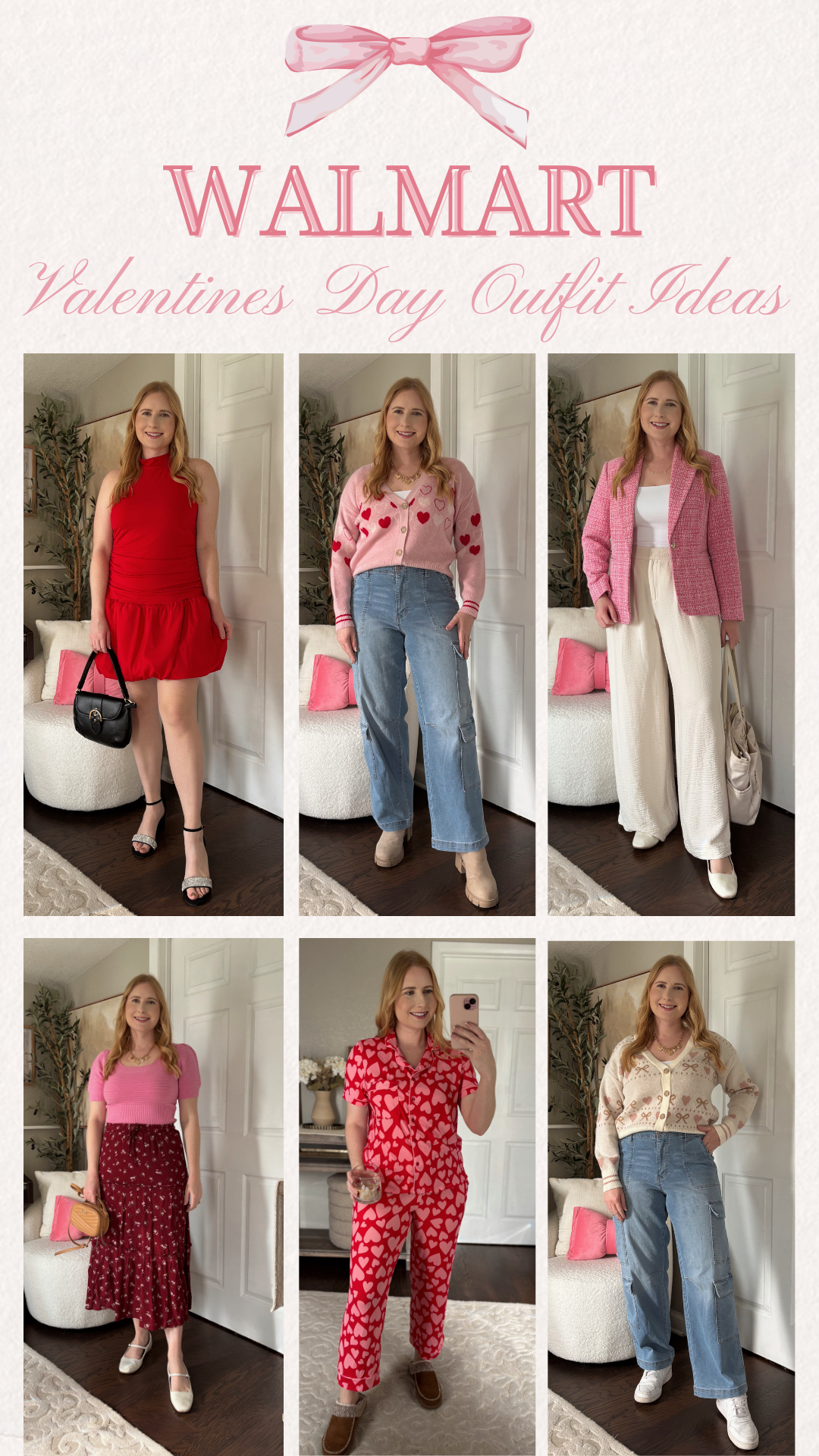 Walmart Valentine's Day Outfit Ideas - Affordable by Amanda