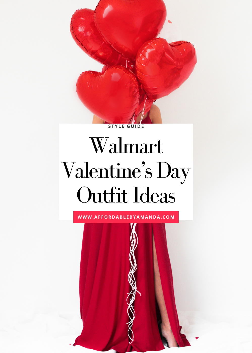 Walmart Valentine's Day Outfit Ideas - Affordable by Amanda