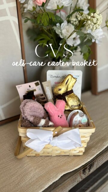 Say “BASKET” and I’ll send you everything I used to create this @cvspharmacy easter basket for some bunny 🐰 who needs a little self-care treat!!

Burr basket • burr basket gift ideas • how to create a burr basket • burr basket gift for your bestie • burr basket gift ideas • easter basket for adults • pamper gift basket ideas • Easter care package ideas • easter basket ideas for friends, self care easter basket, easter basket for best friend, cvs easter basket ideas, affordable easter basket ideas, diy easter basket for her, self care gift basket ideas, easter gift ideas for friends, budget friendly easter basket, burr basket aesthetic, easter gifts for women, gift basket for best friend #burrbasket #easterbasketgift #cvseaster #cvspartner