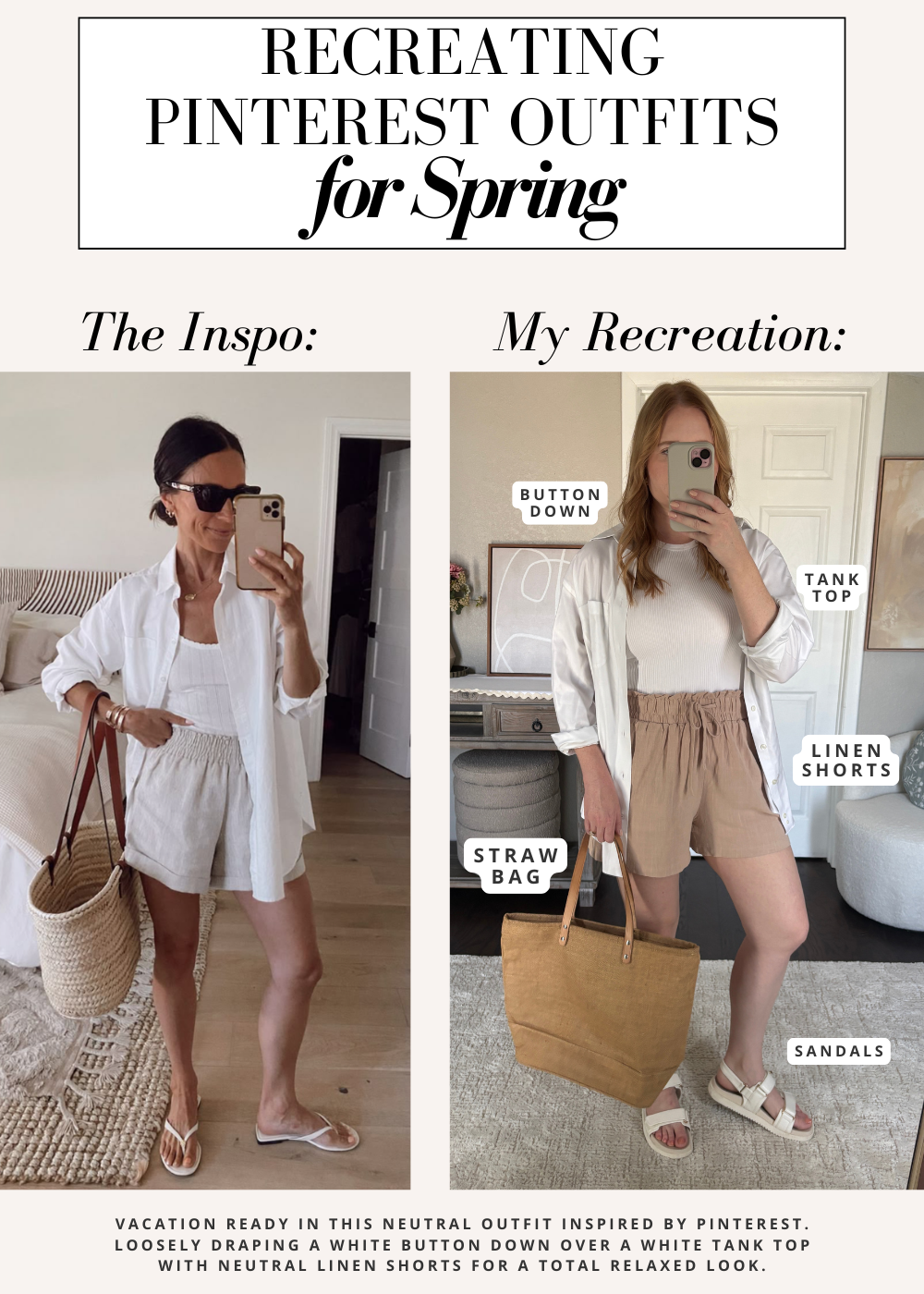 Discover the top Pinterest-inspired spring outfit ideas for 2025! Fresh spring outfit ideas for your spring wardrobe from Pinterest.